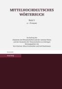 Mittelhochdeutsches Wörterbuch Bd. 1