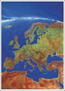 Europa Panorama. Wandkarte