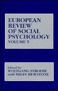 European Review of Social Psychology, Volume 5