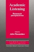 Academic Listening: Research Perspectives