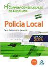 Policía Local, Andalucía. Test del temario general