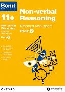 Bond 11+: Non-verbal Reasoning: Standard Test Papers: Ready for the 2024 exam