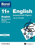 Bond 11+: English: Up to Speed Papers