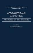 Afro-Americans and Africa