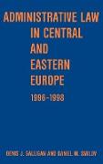 Administrative law in Central and Eastern Europe