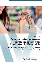 Externe Unternehmens­kommunikation von Apotheken in Österreich