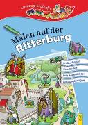 LESEZUG/ Malbuch: Malen auf der Ritterburg