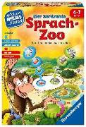 Ravensburger 24945 - Der verdrehte Sprach-Zoo - Spielen und Lernen für Kinder, Lernspiel für Kinder von 4-7 Jahren, Spielend Neues Lernen für 2-4 Spieler