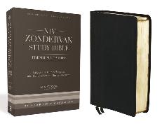 NIV Zondervan Study Bible, Premium Leather, Black