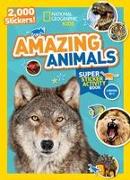 National Geographic Kids Amazing Animals Super Sticker Activity Book-Special Sales Edition