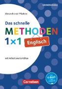 Das schnelle Methoden 1x1 - Grundschule, Englisch, Mit Arbeitsmaterialien, Buch mit Kopiervorlagen über Webcode
