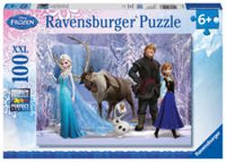 Ravensburger Kinderpuzzle - 10516 Im Reich der Schneekönigin - Disney Frozen-Puzzle für Kinder ab 6 Jahren, mit 100 Teilen im XXL-Format