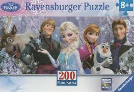 Ravensburger Kinderpuzzle - 12801 Arendelle im ewigen Eis - Disney Frozen-Puzzle für Kinder ab 8 Jahren, mit 200 Teilen im XXL-Format