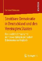 Streitbare Demokratie in Deutschland und den Vereinigten Staaten