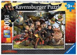Ravensburger Kinderpuzzle - 13098 Treue Freunde - Dragons-Puzzle für Kinder ab 9 Jahren, mit 300 Teilen im XXL-Format