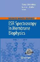 ESR Spectroscopy in Membrane Biophysics