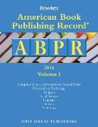 American Book Publishing Record Annual - 2 Vol Set, 2014