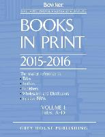 Books in Print - 7 Volume Set, 2015/16