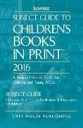 Subject Guide to Children's Books in Print, 2016