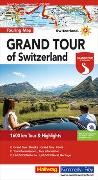 Grand Tour of Switzerland Touring Map Strassenkarte 1:275 000