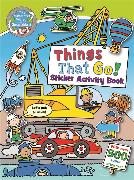 Things That Go Sticker Activity Book