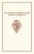 An Anonymous Short English Metrical Chronicle