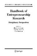 Handbook of Entrepreneurship Research