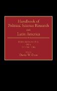 Handbook of Political Science Research on Latin America