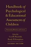 Handbook of Psychological and Educational Assessment of Children