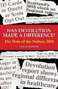 Has Devolution Made a Difference?