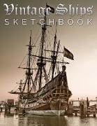Vintage Ships Sketch Book
