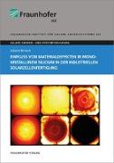 Einfluss von Materialdefekten in monokristallinem Silicium in der industriellen Solarzellenfertigung