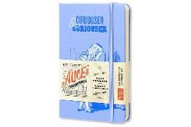 Notizbuch. Plan Pocket / Blue - Alice's Adventures in Wonderland. Limited Edition / unliniert