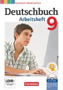Deutschbuch Gymnasium, Niedersachsen, 9. Schuljahr, Arbeitsheft mit Lösungen und Übungs-CD-ROM