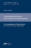Beschäftigungsverhältnisse mit besonderer Zweckbestimmung