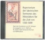 Repertorium der lateinischen Sermones des Mittelalters. Für die Zeit von 1350-1500