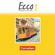 Ecco, Italienisch für Gymnasien, Ausgabe 2015, Band 1, Audio-CDs
