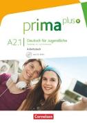Prima plus, Deutsch für Jugendliche, Allgemeine Ausgabe, A2: Band 1, Arbeitsbuch, Mit interaktiven Übungen online