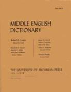 Middle English Dictionary