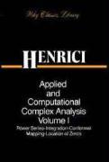 Applied and Computational Complex Analysis, 3 Volume Set