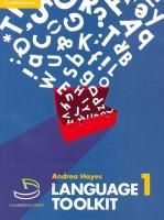 Language Toolkit 1