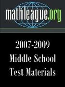 Middle School Test Materials 2007-2009