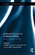 Multimodal Analysis in Academic Settings