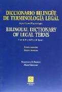 Diccionario bilingüe de terminología legal inglés-español, español-inglés