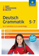 Das Trainingsbuch. Deutsch Grammatik 5-7