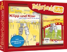 Bilderbuchkino zu "Klipp und Klar - zwei Freunde tanzen aus der Reihe"