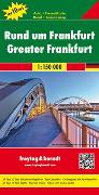 Rund um Frankfurt, Top 10 Tips, Autokarte 1:150.000