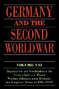 Germany and the Second World War: V/II: Organization and Mobilization in the German Sphere of Power: Wartime Administration, Economy, and Manpower Res