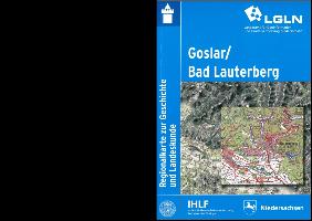 Regionalkarte zur Geschichte und Landeskunde Goslar / Bad Lauterberg
