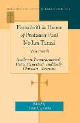 Festschrift in Honor of Professor Paul Nadim Tarazi